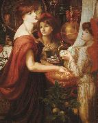 Dante Gabriel Rossetti La Bella Mano oil painting reproduction
